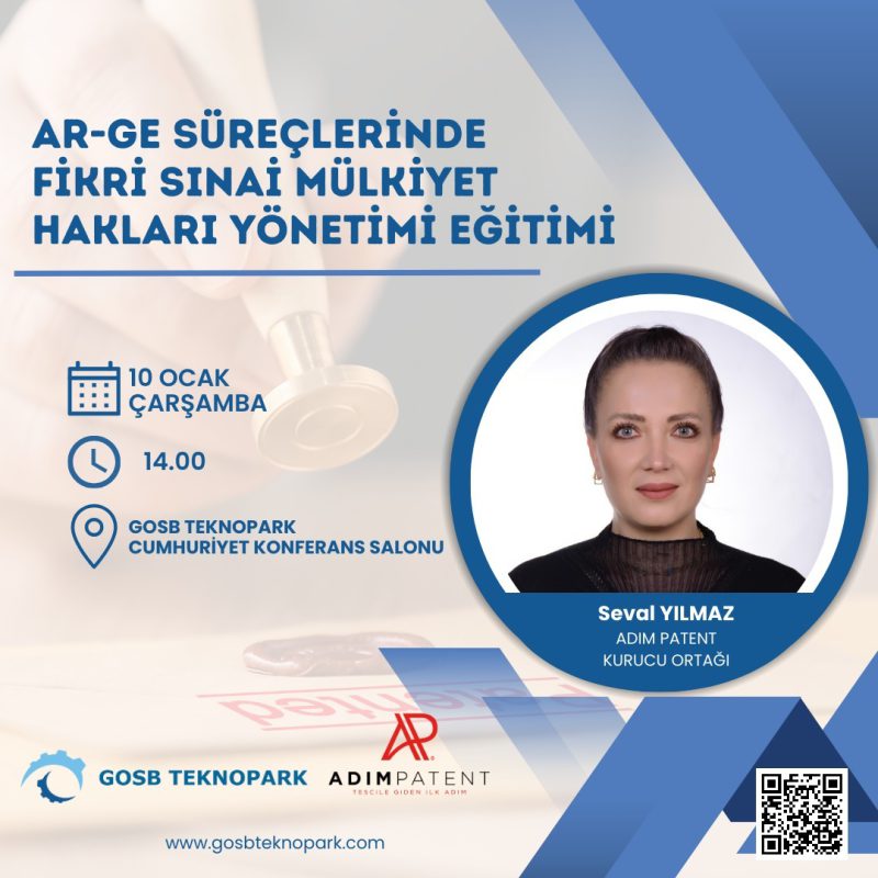 AR-GE Süreçlerinde Fikri Sınai Mülkiyet Hakları Yönetimi Eğitimi