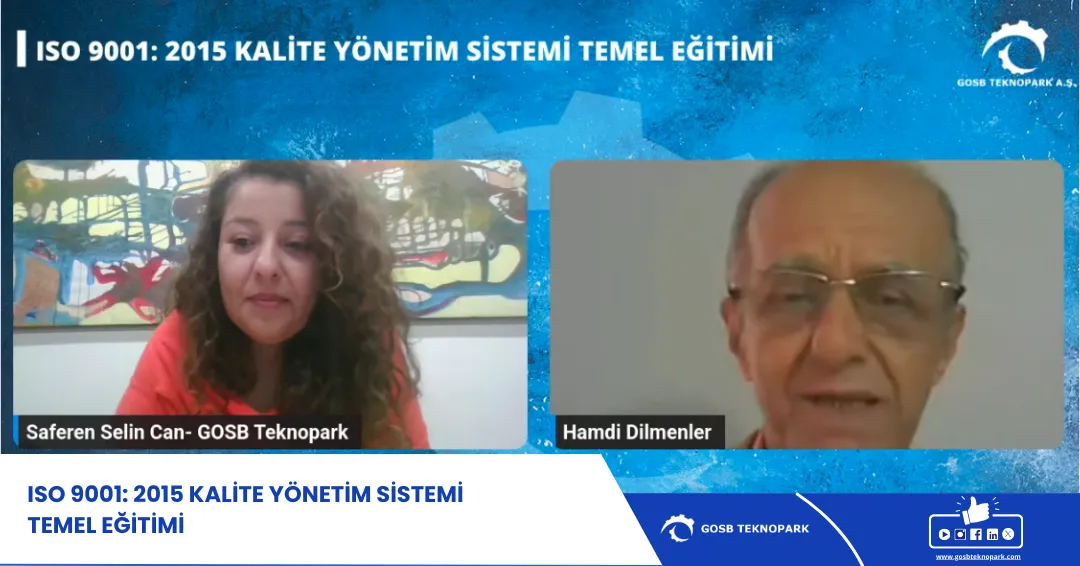 ISO 9001: 2015 Kalite Yönetim Sistemi Temel Eğitimi